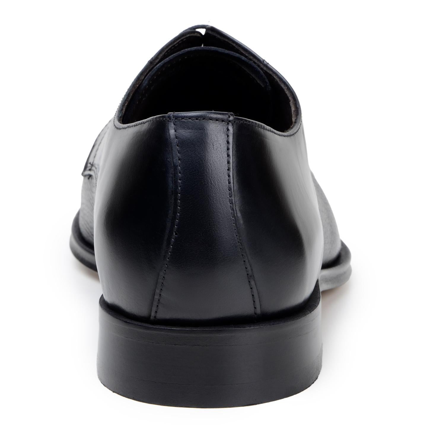 Alexander Cap Toe Lace Up Black
