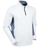 Performance Fairway 1/4 -Zip Pullover White/Navy