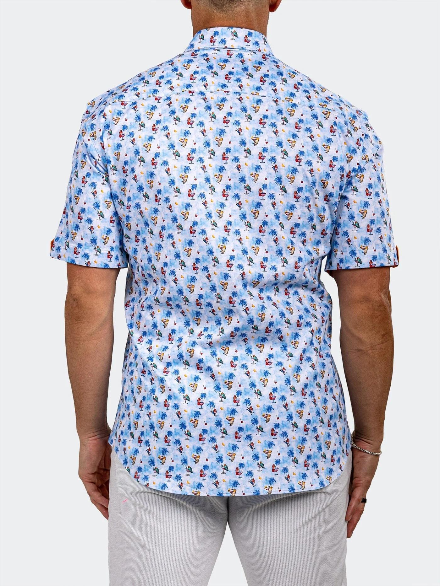 Galileo Marthyr Mini Print Shirt