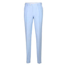 JL Blue Linen Suit Slim Fit