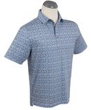 Performance Lucky Print Polo Stormy Sea