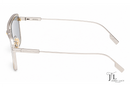Metal Sunglasses Zegna Matte Palladium