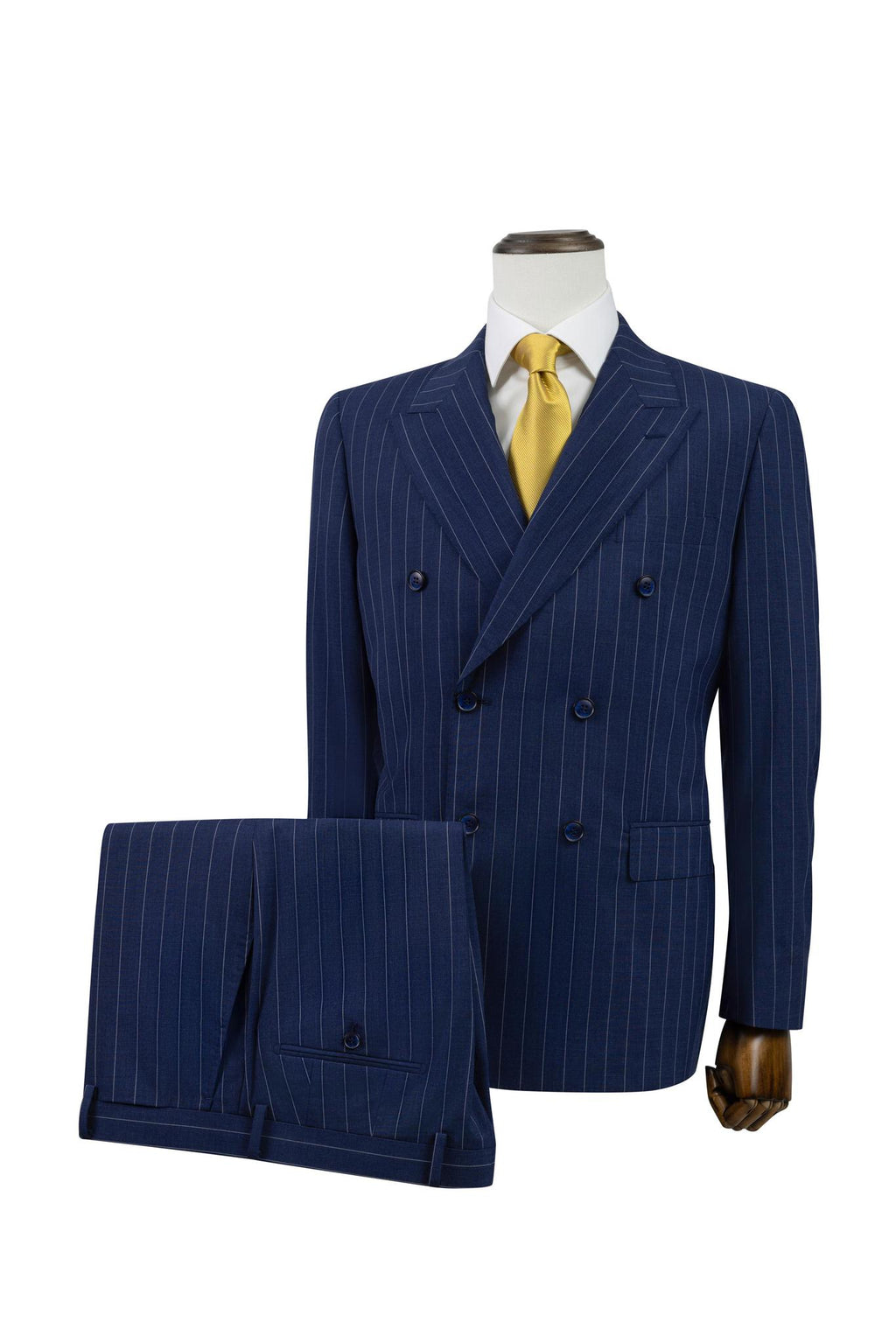 Navy Chalk Stripe Modern Fit Suit