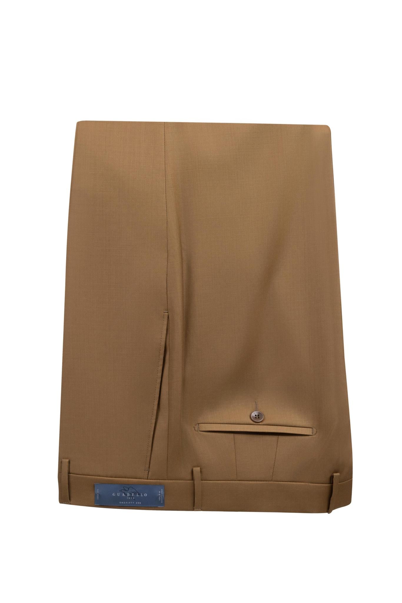 Mushroom Italian Dress Pant Modern Fit Super 150's
