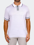 Polo Knitted Marthyr White 040