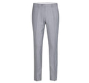 JL Light Grey Suit Notch Classic Fit Extra Long