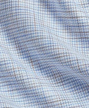 Blue & Chocolate Multi Check Dress Shirt