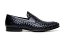 Luca Woven Calf Black