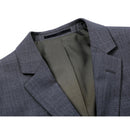 JL Grey Suit Notch Classic Fit Super 140's