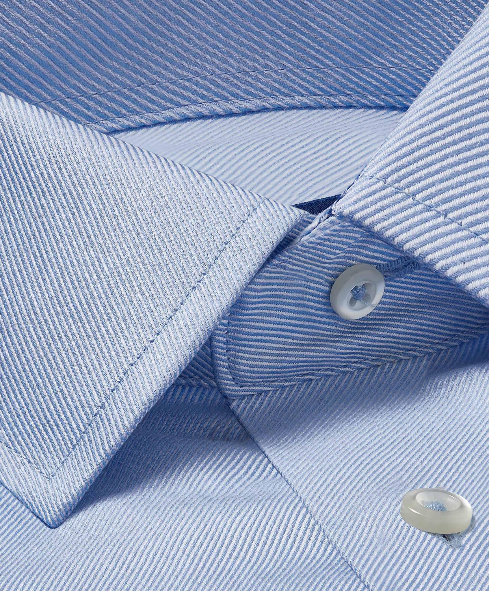 Sky Non-Iron Dress Shirt Trim Fit