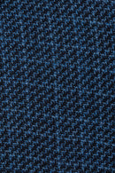 Blue Textured Sport Coat Slim Fit Super 130's