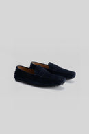 Conor Suede Driver Blue