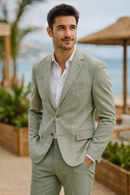 Green Windowpane Sport Coat