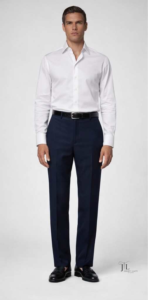 Slate Italian Dress Pant Modern Fit Super 150's