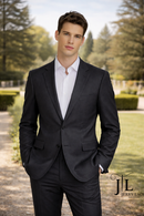 JL Charcoal Suit Slim Fit