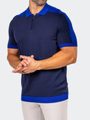 Polo Knitted Marthyr Blue 034