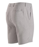 Performance Stretch Heather Shorts Pearl Grey