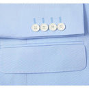 JL Blue Linen Suit Slim Fit