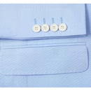 JL Blue Linen Suit Classic Fit