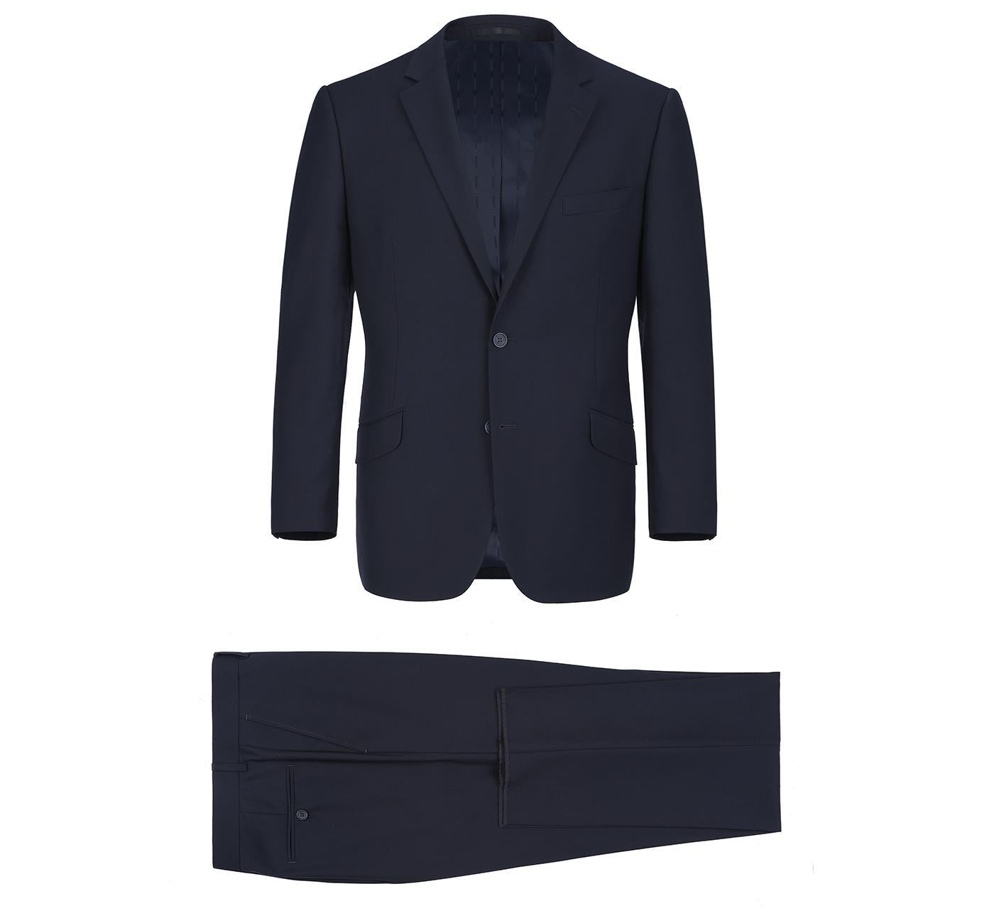 JL Midnight Navy Suit Notch Classic Fit