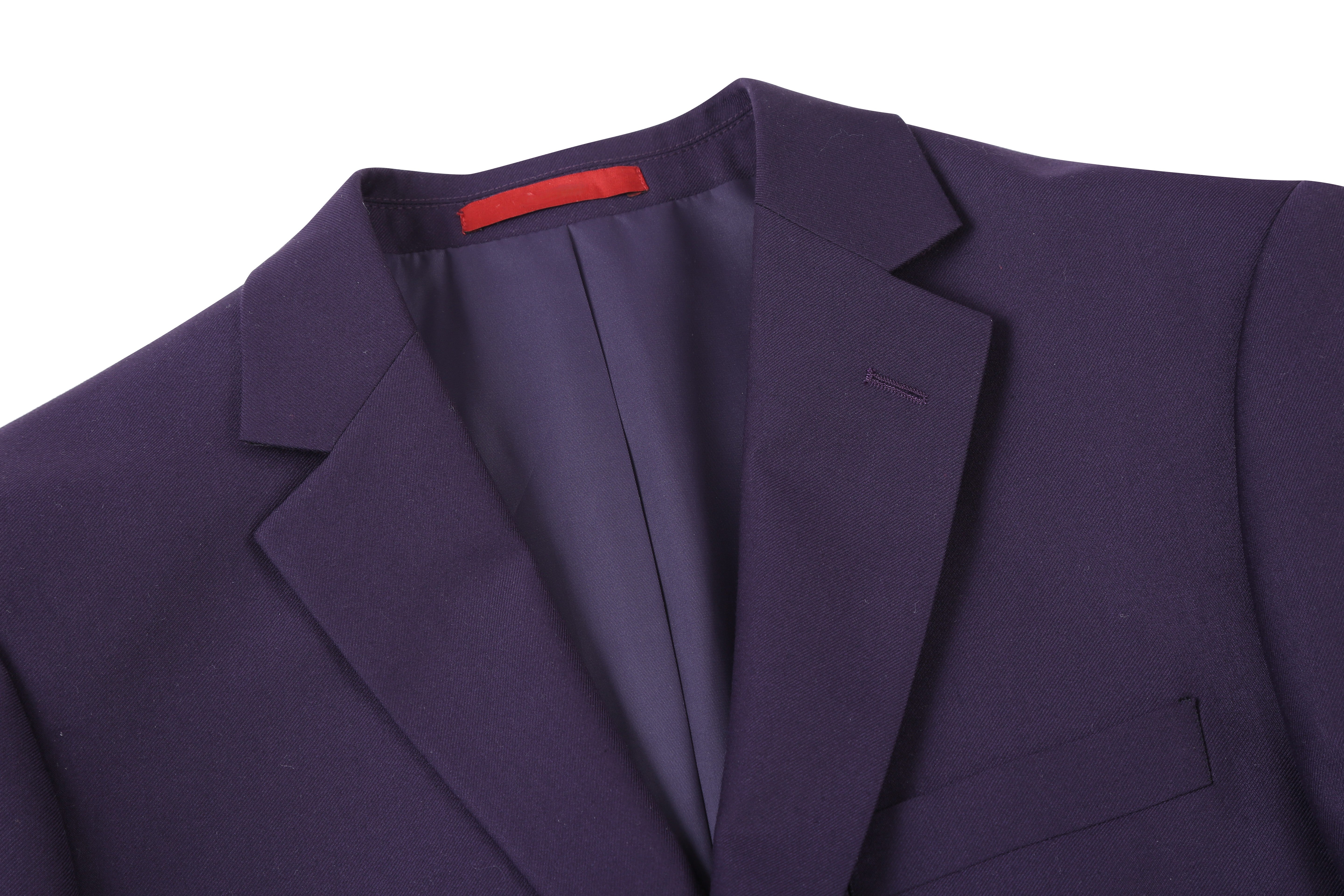 JL Suit Eggplant Classic Fit