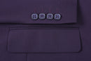 JL Suit Eggplant Classic Fit