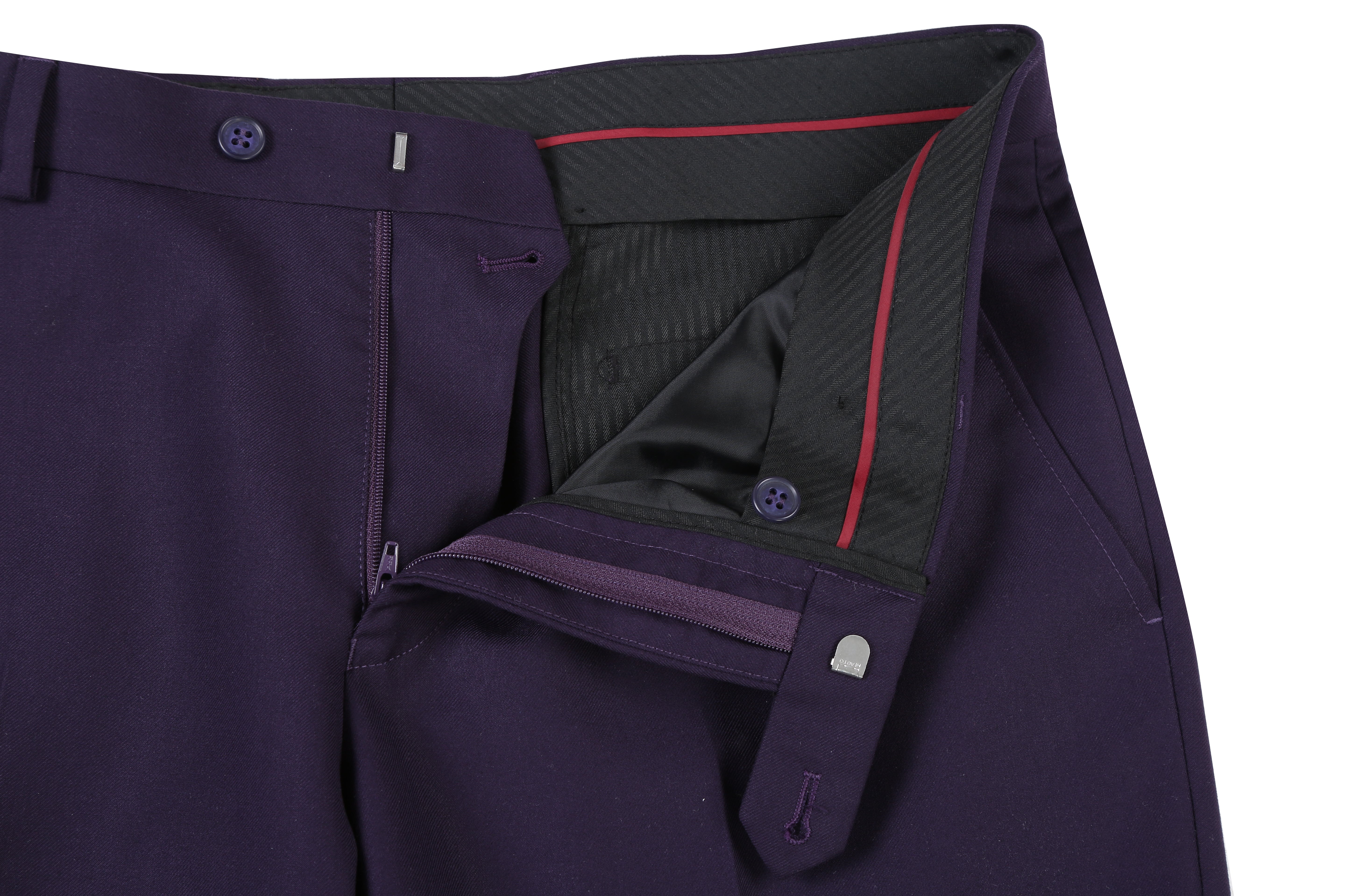 JL Suit Eggplant Classic Fit