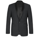 JL Black Tux Shawl Slim Fit