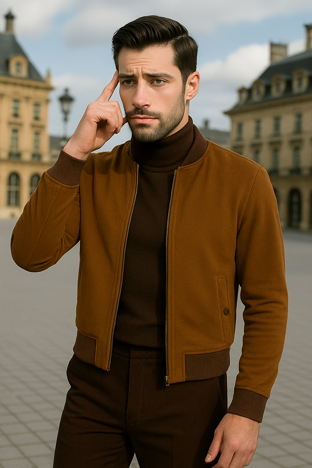 Casual Jacket Brandon Light Brown