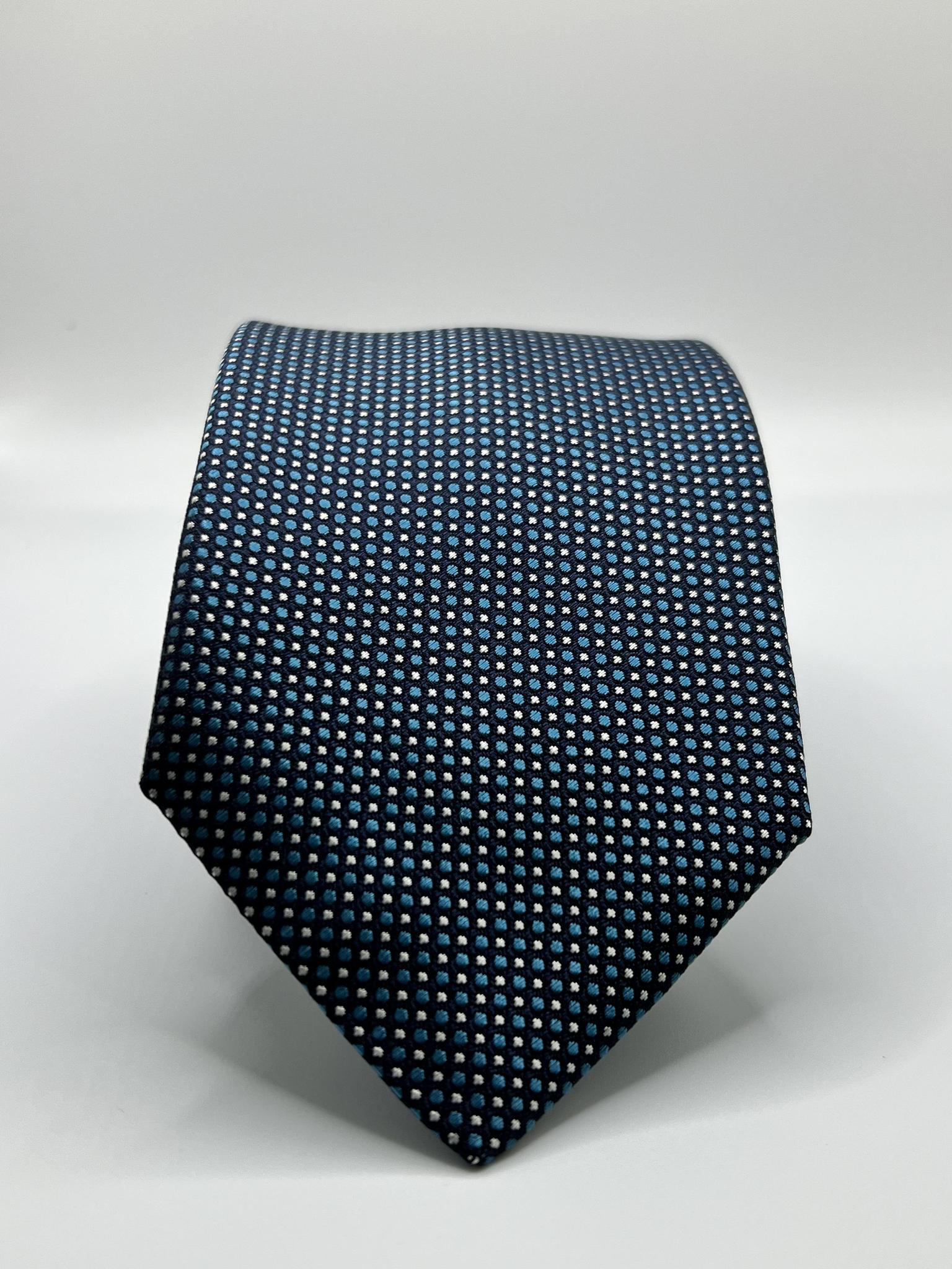Teal Silk Satin NeckTie Geoff