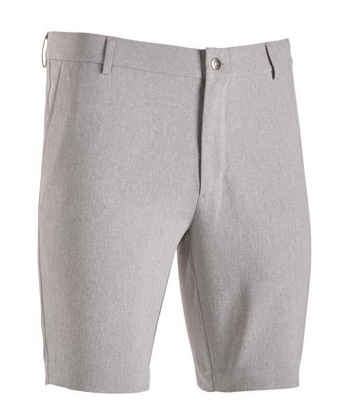 Performance Stretch Heather Shorts Pearl Grey
