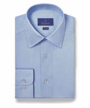 Sky Geometric Dot Print Dress Shirt
