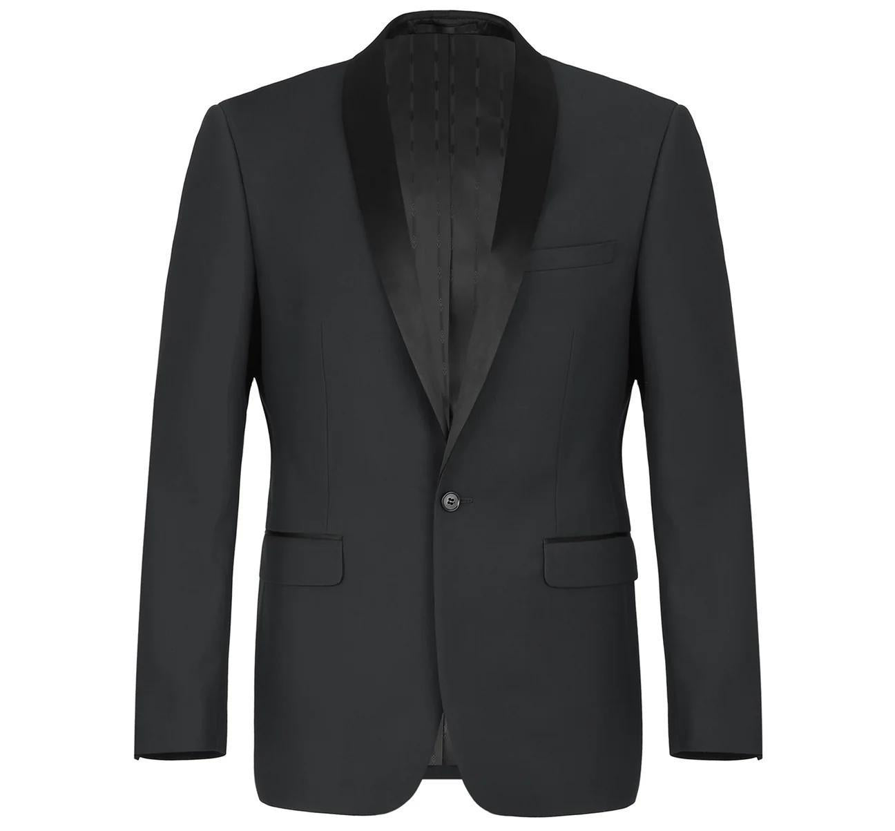 JL Black Tux Shawl Classic Fit