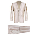 JL Golden Sharkskin Slim Suit