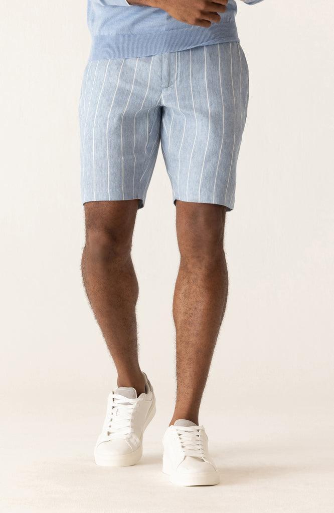 Deke Oasis Bermuda in Hypertread Pinstripe