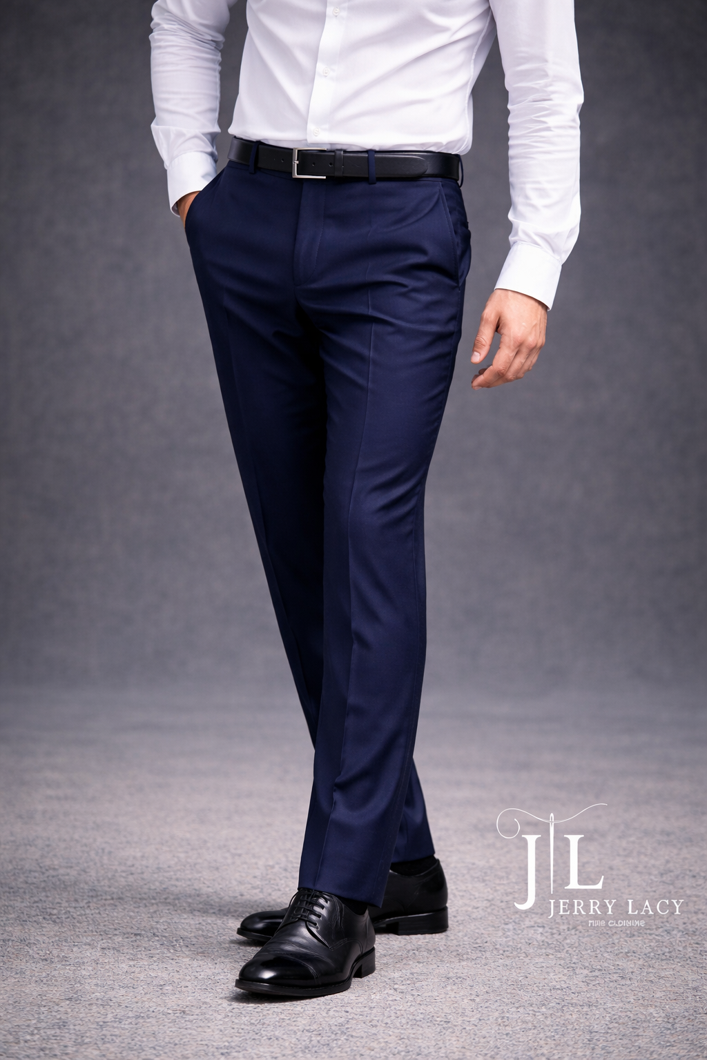 New Navy Italian Dress Pant Super 150's
