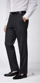 Charcoal Italian Dress Pant Modern Fit Super 150's Twill