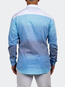 Dress Shirt LS Fibonacci Marthyr Blue 034