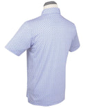 Performance North Shore Print Polo Lavender