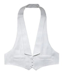 White Pique Formal Vest