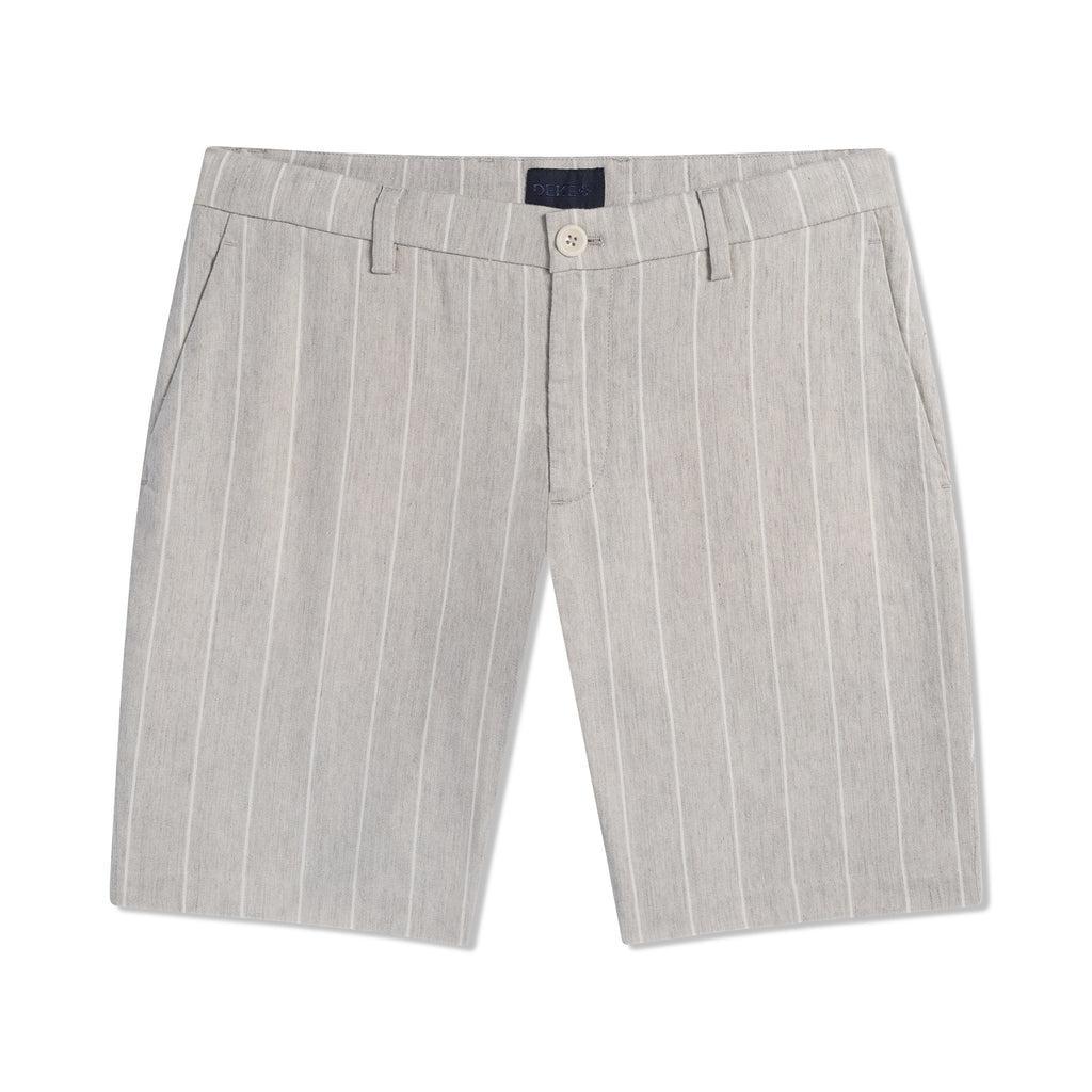 Deke Oasis Bermuda in Hypertread Pinstripe