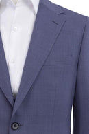 Purple Modern Fit Suit Notch Lapel
