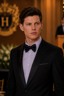 JL Black Tuxedo Peak Classic Fit