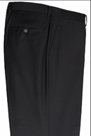 Navy Dress Pants Flat Front Super 150's