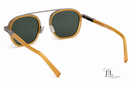 Metal Sunglasses Zegna Shiny Light Brown