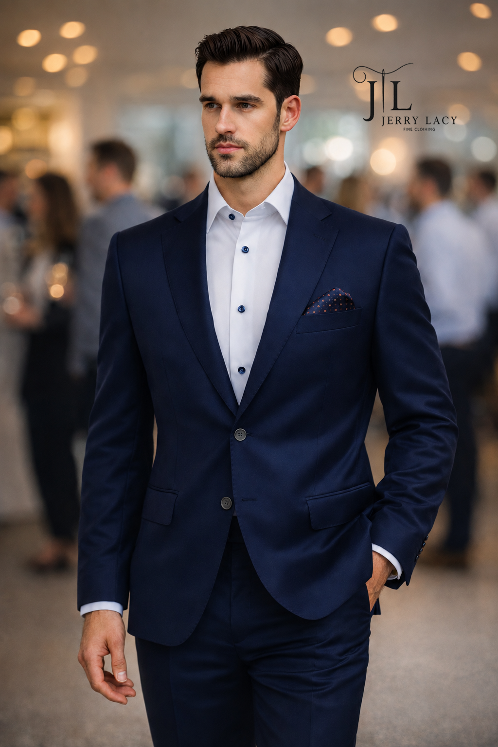 New Blue Blazer Slim Fit Super's 150