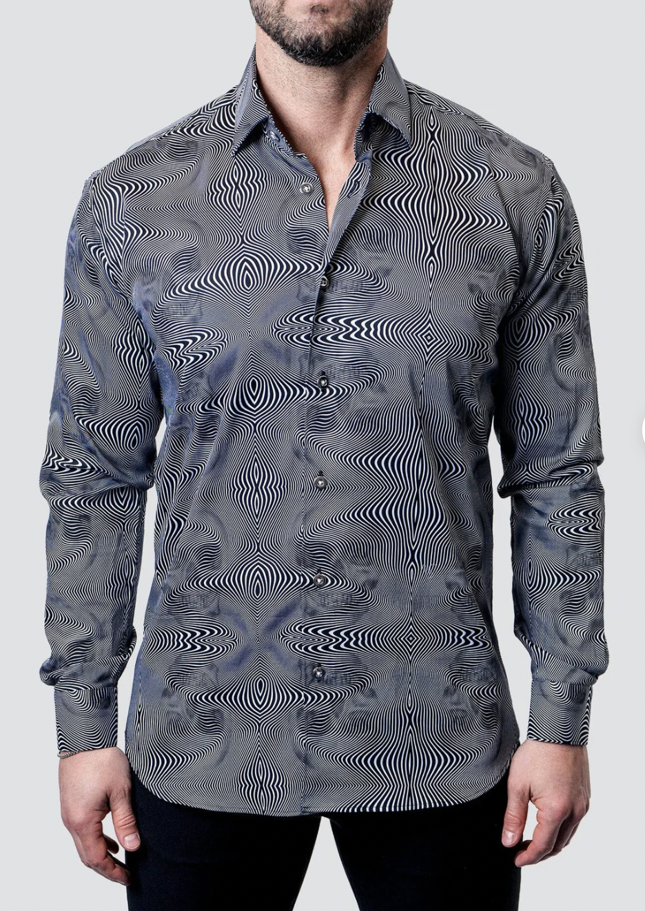 Shirt Fibonacci Fission Skull Blk L