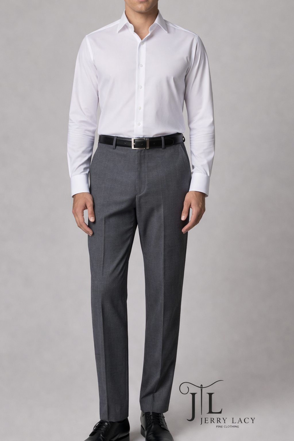 Medium Gray Italian Dress Pant Modern Fit Super 150's Jerry Lacy Fine Clothing Medium Gray Italian Dress Pant Modern Fit Super 150's Jerry Lacy Fine Clothing