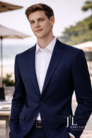 JL New Navy Suit Notch Slim Fit