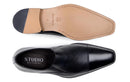 Andreo Cap Toe Slip on Black